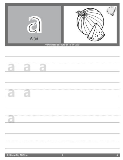 Russian Letter Tracing Practice