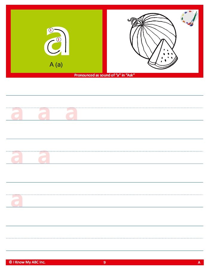 Trace & Learn Writing Russian Alphabet: Russian Letter Tracing Workbook