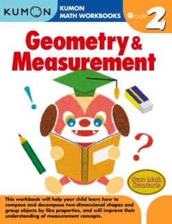 Kumon Geometry & Measurement Workbook, Grade 2