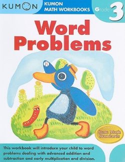 Kumon Word Problems Workbook, Grade 3