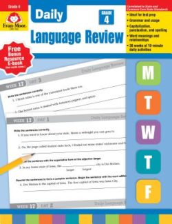 Evan Moor Daily Language Review Grade 4
