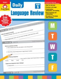 Evan Moor Daily Language Review Grade 5