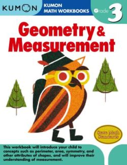 Kumon Geometry & Measurement Workbook, Grade 3