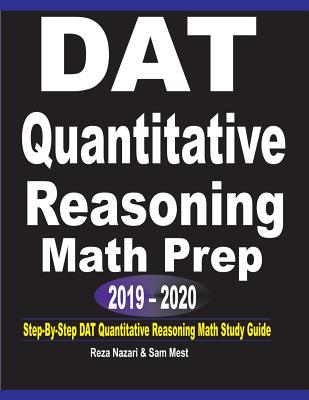 DAT Quantitative Reasoning Math Prep 2019 – 2020 – Activity Book ...
