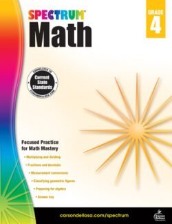 Spectrum Math Workbook, Grade 4