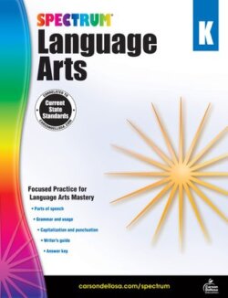 Spectrum Language Arts Workbook, Grade K