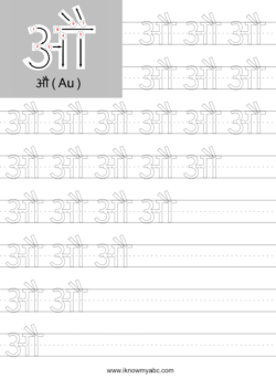 Learn Hindi Alphabet – Free Educational Resources – I Know My ABC Inc.
