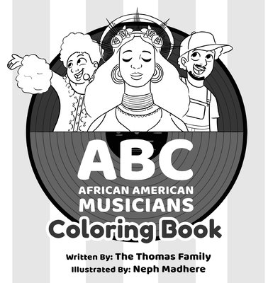 ABC – African American Musicians Coloring Book – Activity Book ...